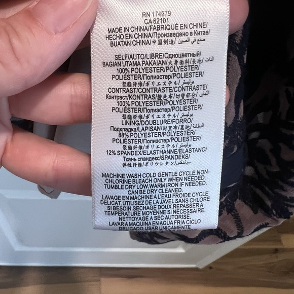 BCBG Generation Size 10‎ Lace Cocktail Midi Sleeveless Dress Fairy Embroidered - Picture 7 of 11